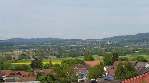 Fernsicht nach Südwesten - 3 Zimmer Etagenwohnung in Salem