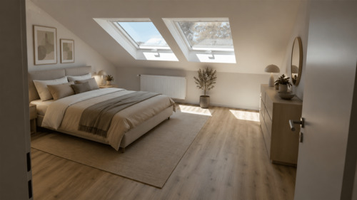 Schlafzimmer 1 - Virtual Staging - 