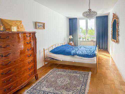 Schlafzimmer - Etagenwohnung mit 59,40 m&sup2; in München zum Kaufen
