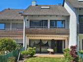 Ansicht vom Garten - Charmantes Reihenmittelhaus mit Potenzial in Unterpfaffenhofen