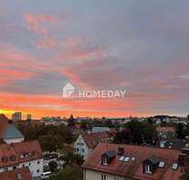 Perfekt für Paarekleine Familien: DG-Whg mit großzügiger Terrasse & einzigartigem Alpenpanorama! - München Milbertshofen-Am Hart