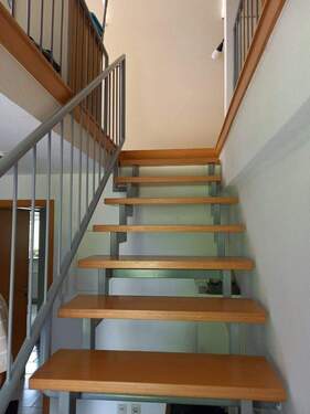 Treppe zum Dachstudio - 