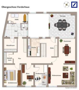 Obergeschoss Vorderhaus - 