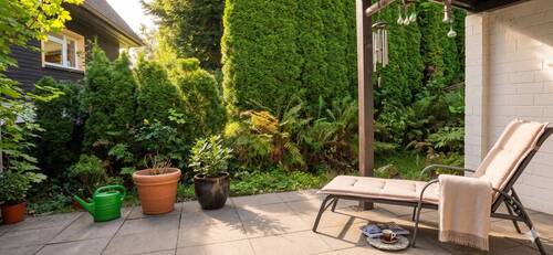 Garten - Ihr eigenes Ferienhaus: Alleinstehender Bungalow in Hinterzarten