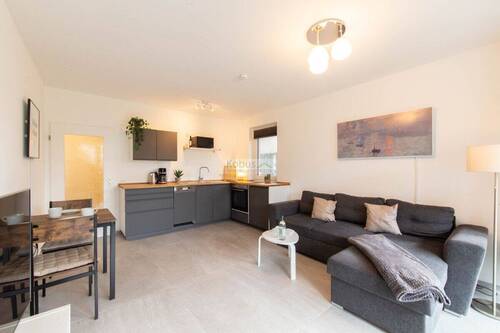 Wohnzimmer u. Küche - Etagenwohnung mit 42,00 m&sup2; in Timmendorfer Strand / Niendorf zum Kaufen