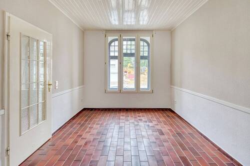 Wohnzimmer - Reihenendhaus mit 128,00 m² in Frechen zum Kaufen