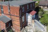 Eingang im Bau - 