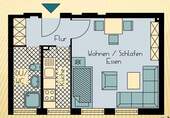 Grundriss HHS 6 - Etagenwohnung mit 30,00 m² in Elmshorn zur Miete