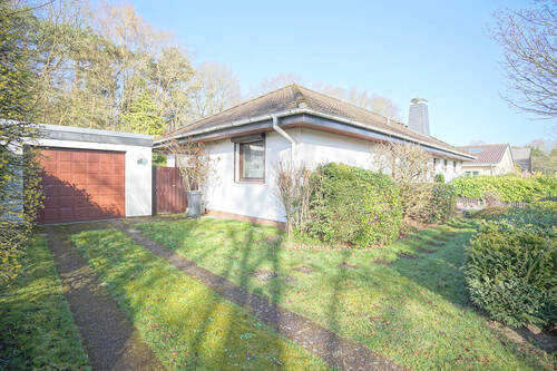 27619 Schiffdorf OT Sellstedt - Volksbank Immobilien: Ihr Zuhause auf einer Ebene - Bungalow in Waldrandlage!