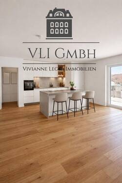 Küche - Exklusive Penthouse-Wohnung mit 3 Schlafzimmer und großer Loggia - Innenstadt St. Ingbert