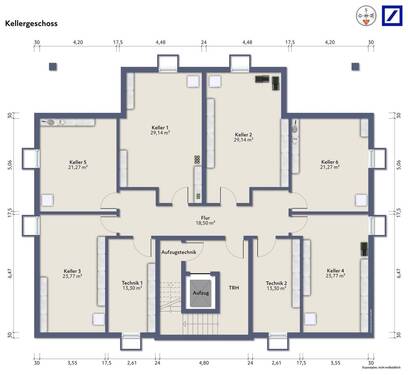 Kellergeschoss - Etagenwohnung mit 81,20 m² in Gütersloh zum Kaufen