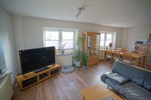 Gesamtansicht Wohn-/Esszimmer - 