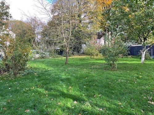 Blick nach Norden - ERFOLGREICH VERMITTELT ... Herford - attraktives Baugrundstück in ruhiger Innenstadtlage