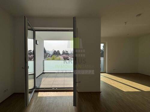 Blick zur Loggia - 