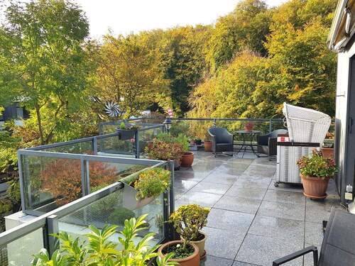 Wunderschöne große Dachterrasse - 