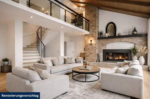 Wohnzimmer Renovierungsvorschlag - 