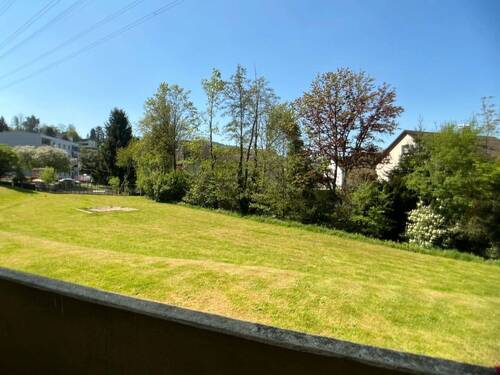 Aussicht vom Balkon - 
