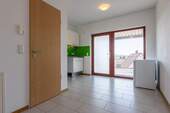 Wohn-Kochbereich (3) - Etagenwohnung mit 28,00 m² in Passau zur Miete