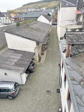 Blick auf den rückseitigen Grundstücksbereich - Gewerbeobjekt (Büro, Produktion, Verkauf) in Bernkastel-Kues zum Kaufen