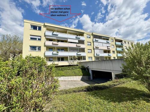 Sie wollten schon immer mal ganz oben wohnen - 4-Zimmerwohnung in zentraler Lage von Weil am Rhein