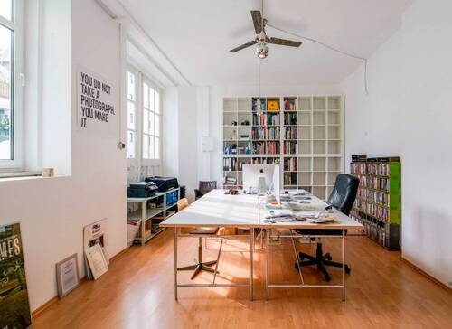 Schreibtischplätze - Ruhiger, heller Schreibtischplatz im Münchner Au-Studio-Loft inkl. NK