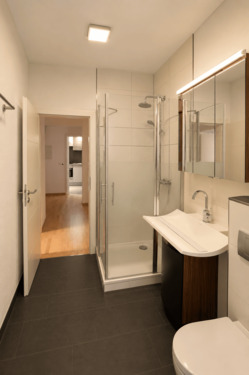 Modernes Badezimmer - 