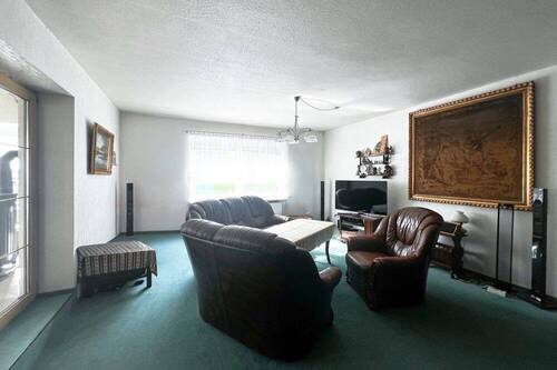 Wohnzimmer mit Wintergarten - 