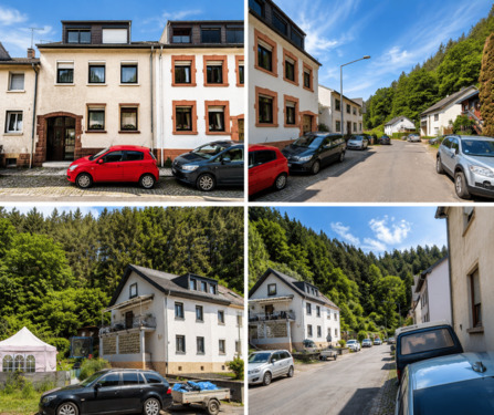 Ruhige Vorstadtstraße im Sommer.png - 4 Zimmer Mehrfamilienhaus, Wohnhaus zum Kaufen in Trier
