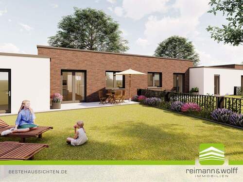 Gartenansicht - 3 Zimmer Bungalow zum Kaufen in Selfkant