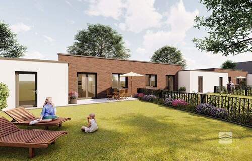 Gartenansicht - 3 Zimmer Bungalow in Selfkant