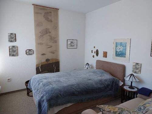 Der Schlafraum Im Appartement im UG - 