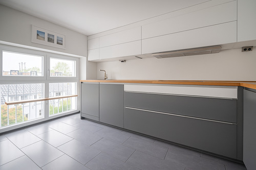 Moderne Küche - Etagenwohnung mit 135,00 m&sup2; in Berlin zum Kaufen