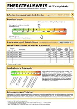 Energieausweis S. 3 - Unterkellerte, gepflegte DHH in Karlsruhe NeureutKirchfeld in ruhiger Lage, mit großem pflegeleichten Garten in Wald- u. Seenähe
