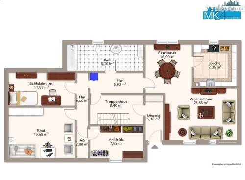 Vorderhaus EG Hochparterre - 