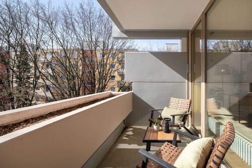 ...mit Blick ins Grüne - 