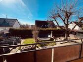 Blick vom Balkon Erdgeschoss - 