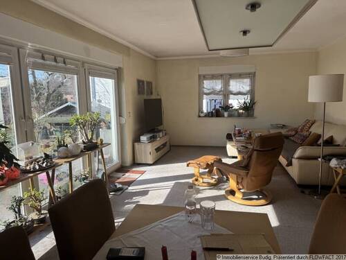 Wohnzimmer Erdgeschoss-Wohnung - 