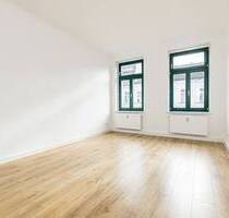 Stilvolles Wohnen für Singles oder Paare - 2-Zimmer-Altbauwohnung mit Balkon - Leipzig Stötteritz