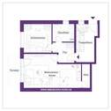 Wohnungsgrundriss - 