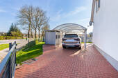 Carport und Geräteschuppen - 