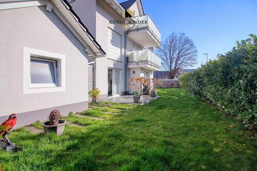 großer Garten mit sonniger Terrasse - Etagenwohnung mit 79,00 m&sup2; in Lahr/Schwarzwald zum Kaufen