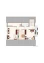 Grundriss-Skizze Dachgeschoss - 