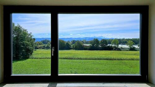 Blick aus dem Wohnzimmer - 