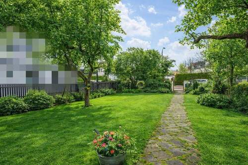 Garten - Illustration - Grundstück in München