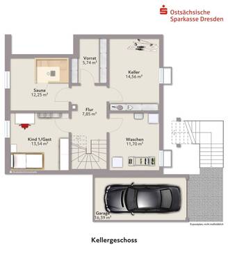 Kellergeschoss - 