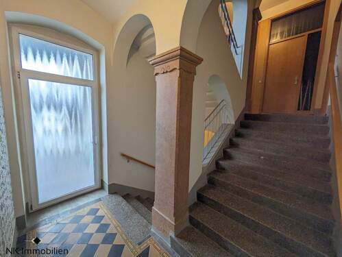 Treppenhaus - Etagenwohnung mit 50,10 m&sup2; in Chemnitz zur Miete