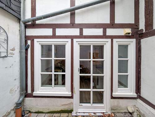 Blick vom Atrium zur Küche - 