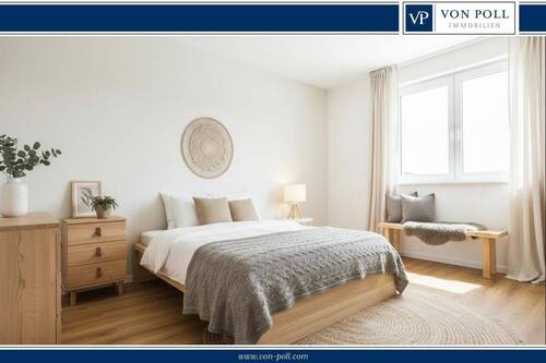 Bild 1 - Neuwertige 2-Zimmer-Wohnung mit Balkon zur Miete