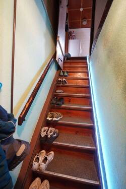 Treppe ins Obergeschoss - 