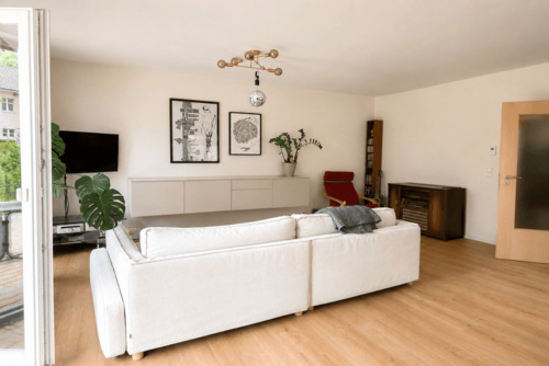 Wohnzimmer - 4 Zimmer Doppelhaushälfte in Berlin